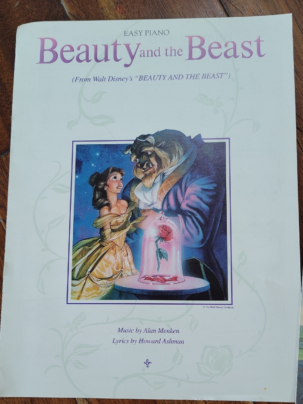 The Lion King And Beauty And The Beast Disney Sheet Music Vintage 1990s - Picture 2 of 6